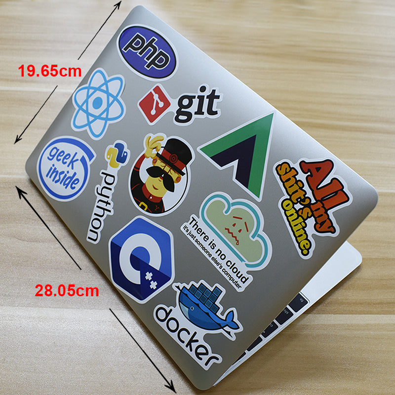 50Pcs Programme Stickers APP Software Stickers