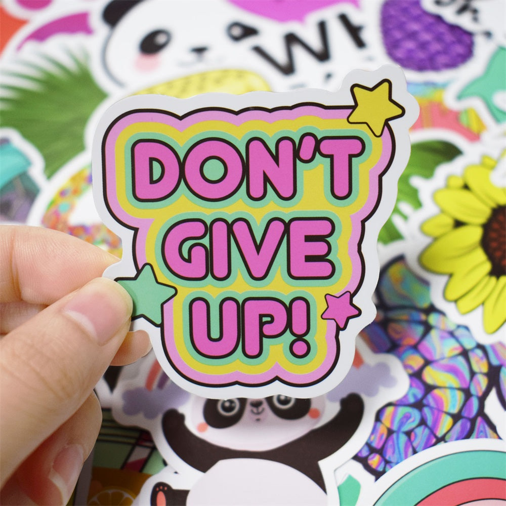 75Pcs Cute Stickers VSCO Stickers for Water Bottles (B)