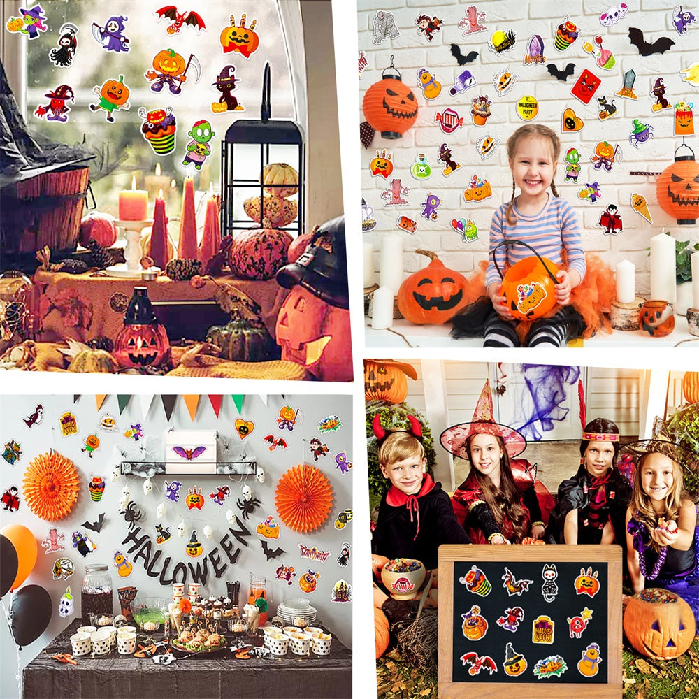75Pcs Halloween Stickers Party Supplies