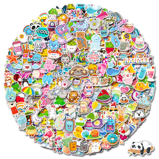300Pcs Vinyl Stickers for Kids Teens Girls Sticker Packs