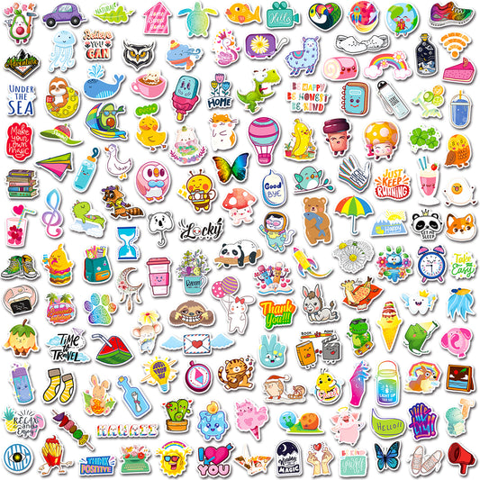 300Pcs Vinyl Stickers for Kids Teens Girls Sticker Packs