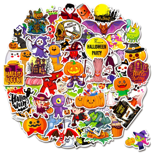75Pcs Halloween Stickers Party Supplies