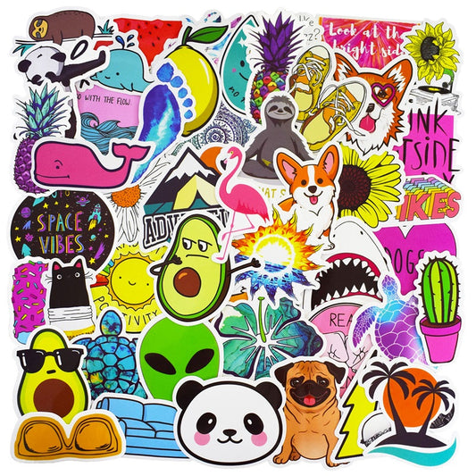 50Pcs VSCO Stickers Cute Stickers Pack