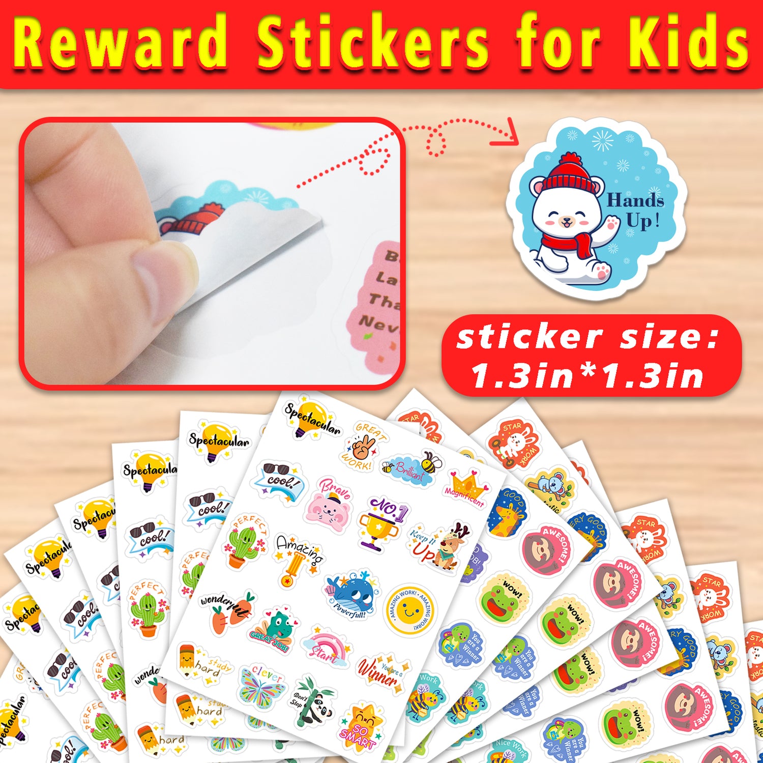 Happily Ever Elementary Motivational Sticker Pack, Inspirational Stickers  for School Supplies, Incentive Chart, Reward Stickers, and Positive