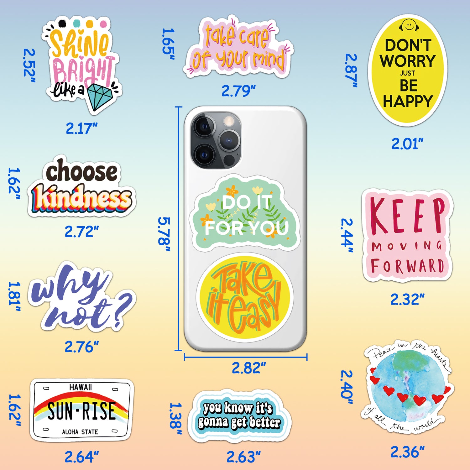  German Inspirational Stickers for Teens Adults Kids Teachers, German Language Quote Stickers, Positive Stickers for Planner,Journaling  Scrapbook,Water Bottles, Laptop