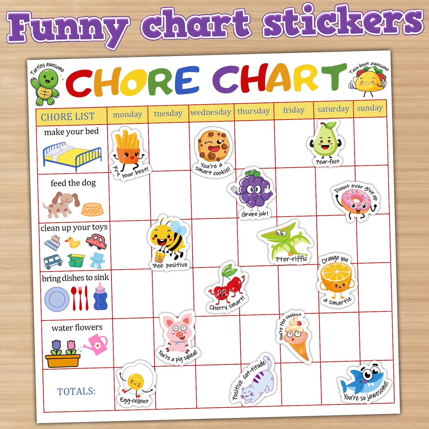 600PCS Funny Punny Reward Stickers for Kids Motivational Stickers